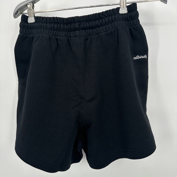 Allbirds | NWT $68 Women’s S Small R&R Sweat Shorts Natural Black - Picture 3 of 6